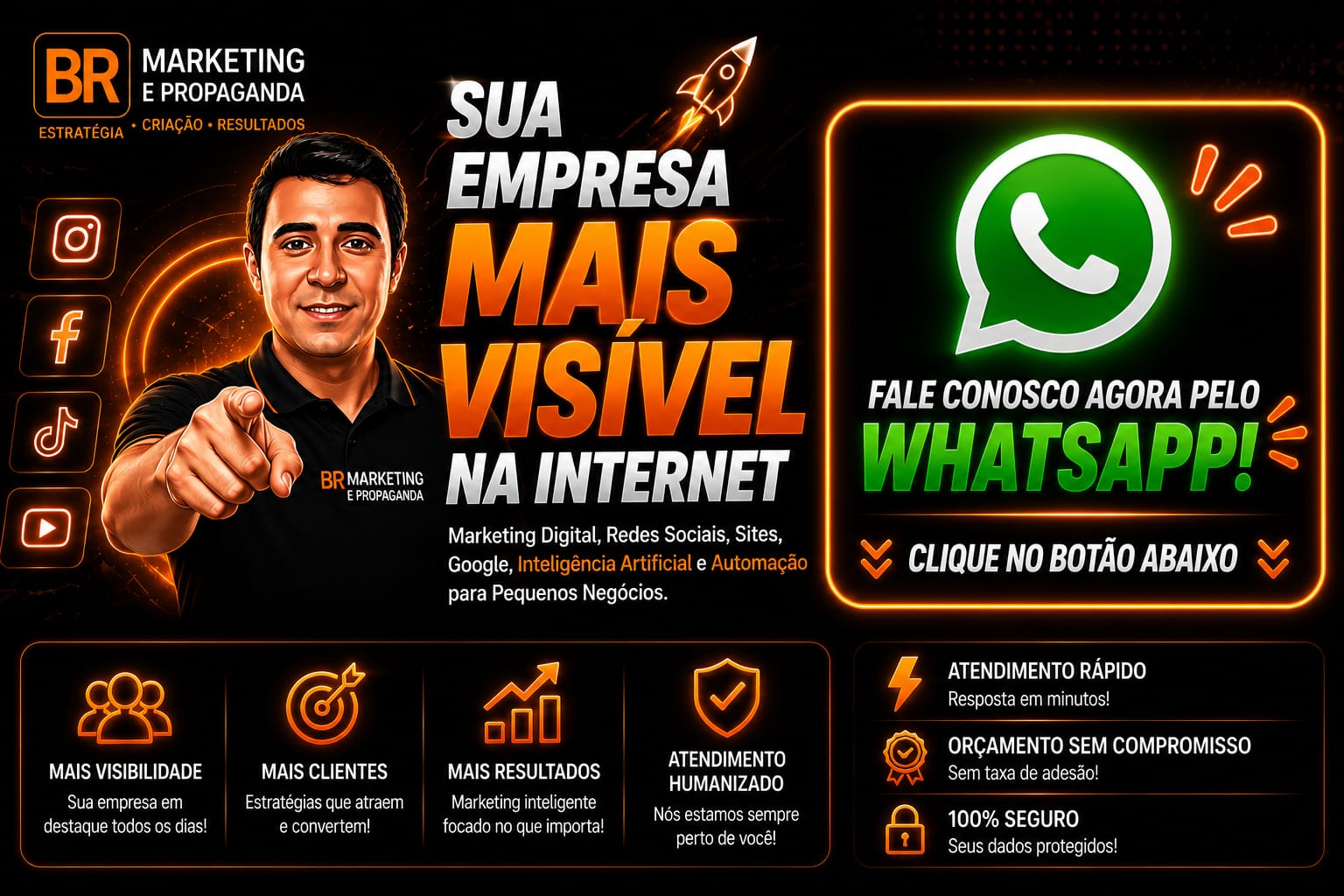 Fale conosco agora pelo WhatsApp — BR Marketing & Propaganda